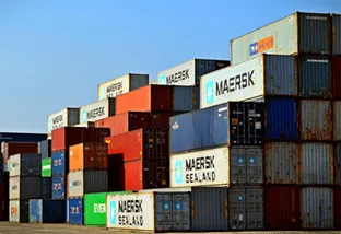 Transport en conteneurs