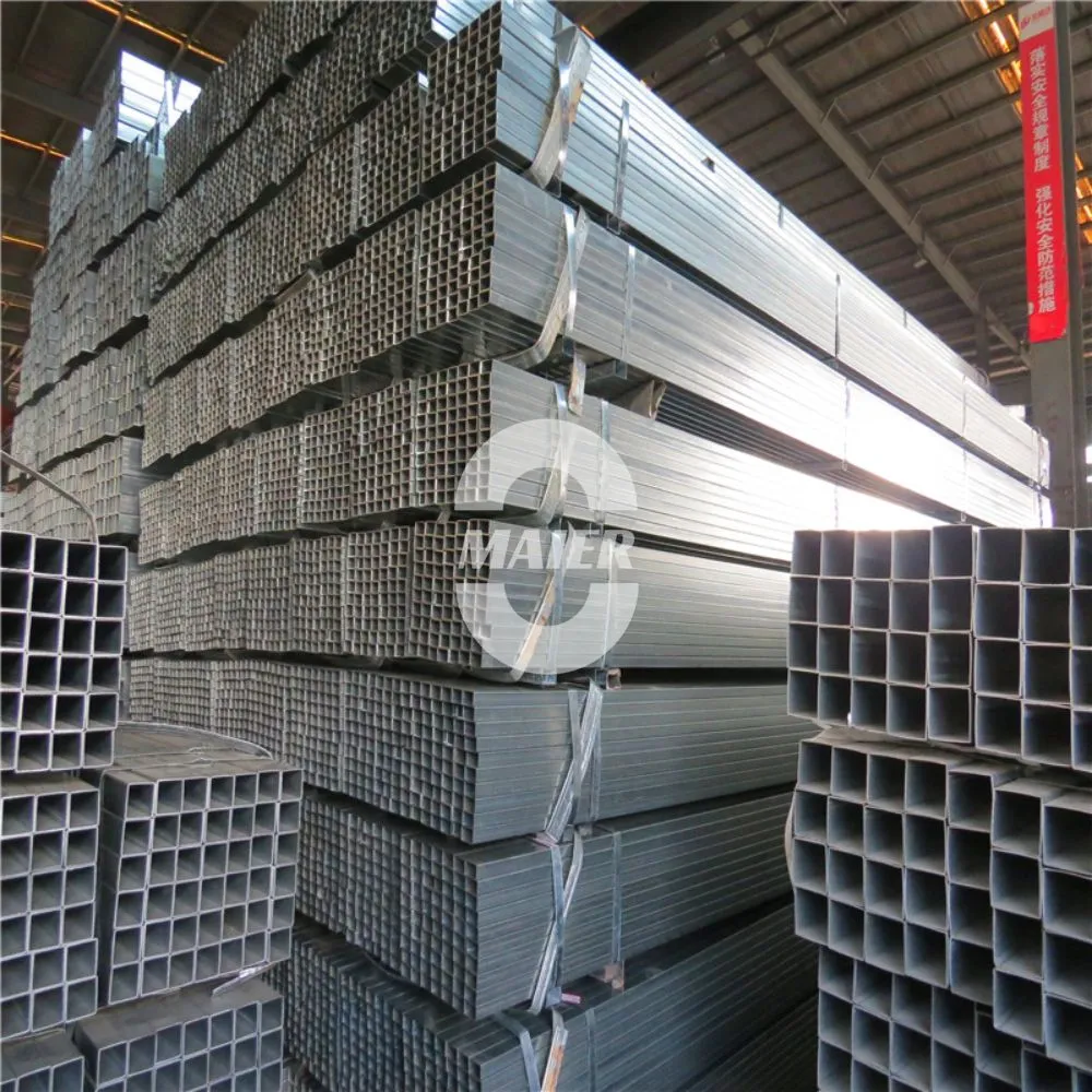 Tuyaux carr&eacute;s et rectangulaires