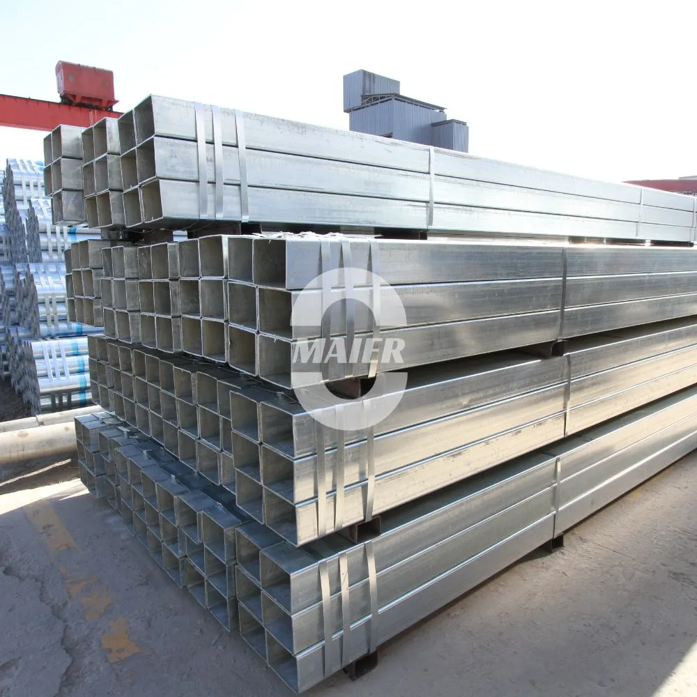 Tuyaux carr&eacute;s et rectangulaires