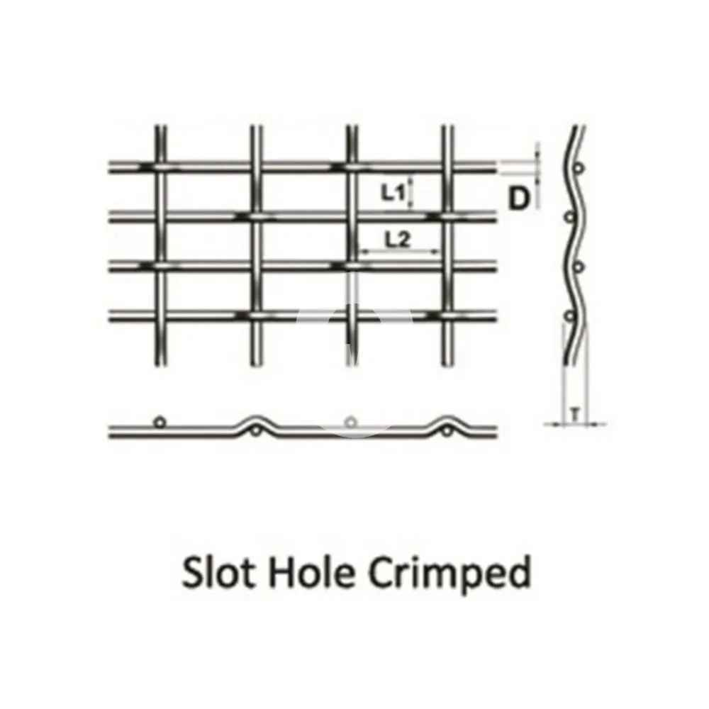 Treillis m&eacute;tallique serti