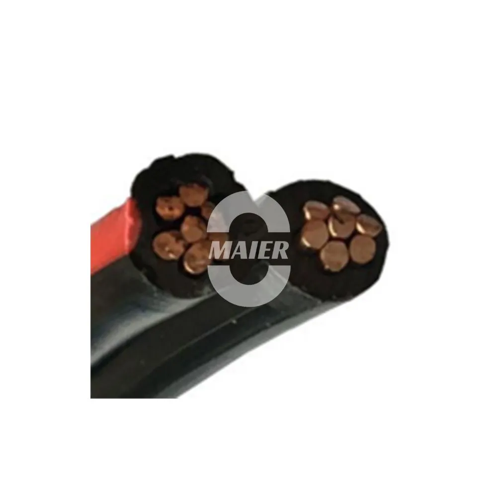 C&acirc;ble d'antenne en PVC avec sangles parall&egrave;les en forme de&nbsp;8